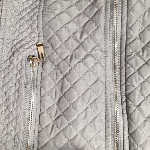 B&H Quilted Jacket, beige, sz M - Picture 4 of 11